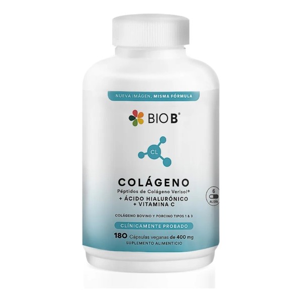Bio B | Colágeno Hidrolizado + Ácido Hialu Y Vit
