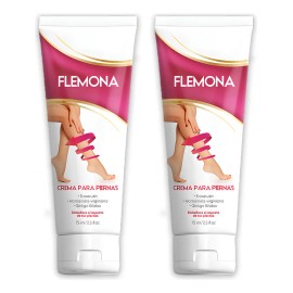 Flemona | Crema Para Las Varices | Piernas | Dos (2) Pack Mentolada