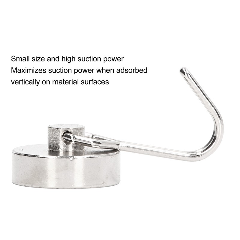 6Pcs Swing Magnetic Hook Set No Drilling Need Decorative Beautiful