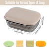 Travel Soap Box, Waterproof Soap Box, Soap Dish with Drain,