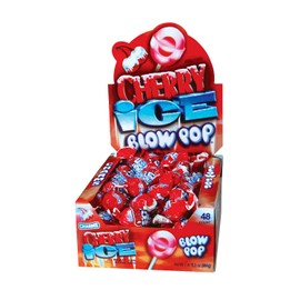 Charms Blow Pops, Cherry Ice Flavor, 48-Count Box