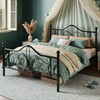 HOOMIC Queen Size Platform Bed Frame for Kids, Metal Bed