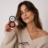 Rubor En Polvo Profesional Makeup Atelier PR025, Acabado Sedoso Natural,