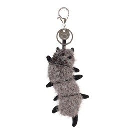 Apricot Lamb Devil Centipede Cute Keychain, Soft Stuffed Plush Keychain Toys for Kids’ Backpack, Purse, 4.5 Inches (Black)