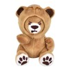 Whatsitsface 12 Inch Teddy Bear Plush with 6 Different Faces