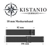 Kistanio Milanese Mesh Watch Strap Replacement Smart Watch Strap Wristband