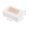 Kraft Paper Box with Window, Soap Packaging Boxes Present Box