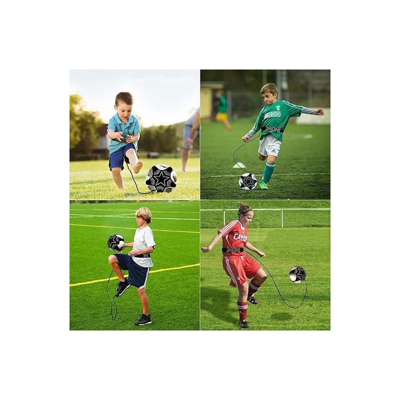 1Pcs Soccer Training Belt,Adjustable Soccer Trainer Belt，Soccer Kick Train Equipment