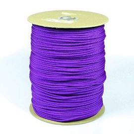 The Paracord Store | Type III 550 Paracord - 100 FT Hank, Acid Purple | Heavy Duty 7 Strand Tactical Paracord - USA Made Nylon Outdoor Parachute Cord for Camping, Fishing & More - Survival Cord