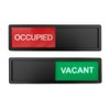 LICQIC Privacy Sign, OCCUPIED/VACANT - Sliding Door Sign for Home