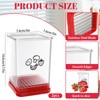 2 Pack Strawberry Slicer Stainless Steel Vegetable Slicer for Quick