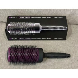 Ergo ERG65 Super Gentle Professional Ionic Ceramic Round Hair Brush - NEW!!