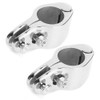 Akozon Rail Mount Hinge, 2Pcs Top Jaw Slide Marine 316