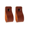 Brute Strength - Leather Handles for Furniture - Cognac -