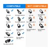 Bose Quiet Comfort 35 Replacement Ear Cushions Kit Soft Protein