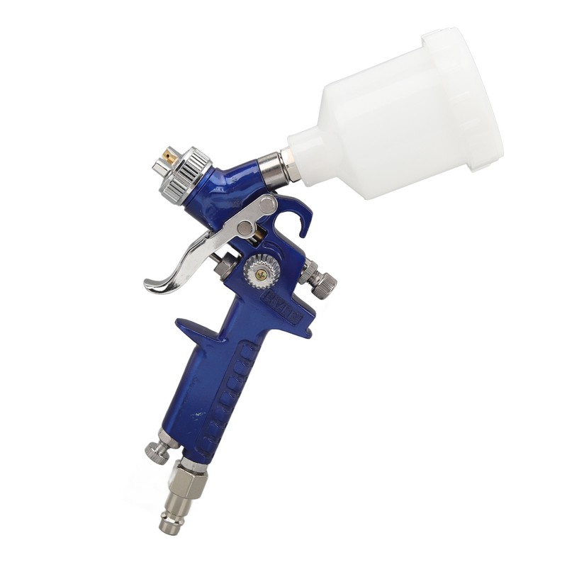 Air Spray Gun HVLP Gravity Feed Pneumatic Paint Sprayer Spraying