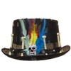 Jacobson Hat Company Men's Witch Doctor Top Hat, Black