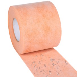 Waterproofing Membrane Band for Shower, 118 Ft Bathroom Waterproof Tape, 5 in Width Non-Woven Fabric Underlayment Band Strip for Tub, Toilet, Kitchen, Pool, Laundry Room