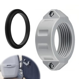 Pump Coupling Replacement P06574 Air Coupler Includes Air Coupler & Seal, Durable Leak-Proof Design Compatible with BestwayLay-Z-Spa AirJet Hot Tubs Coupler Connectors (Grey)