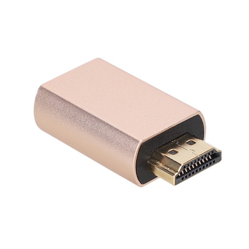 HDMI Virtual Display Male To Female Adapter Converter For Display/TV