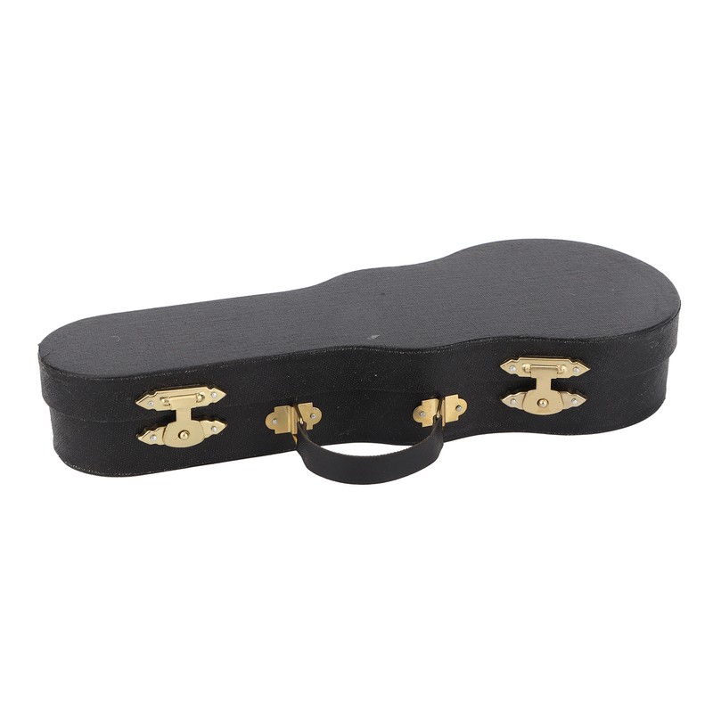 Minature Guitar Model Wooden Mini Musical Instrument Guitar Replica with