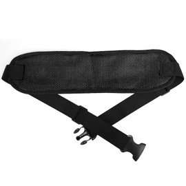 CAMEFER Wheelchair Seat Belt， Medical Wheelchair Safety Harness，Adjustable Safety Belt for The Elderly，Adjustable Waist Support Straps to Prevent Sliding -for The Pregnant & Paralyzed（Black）