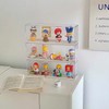Clear Display Case for Figures，Acrylic Display Case for Doll Toy