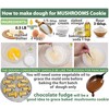 Sweet Pastry Maker - Cookie Mold Mushrooms -Baker Ukrainian form