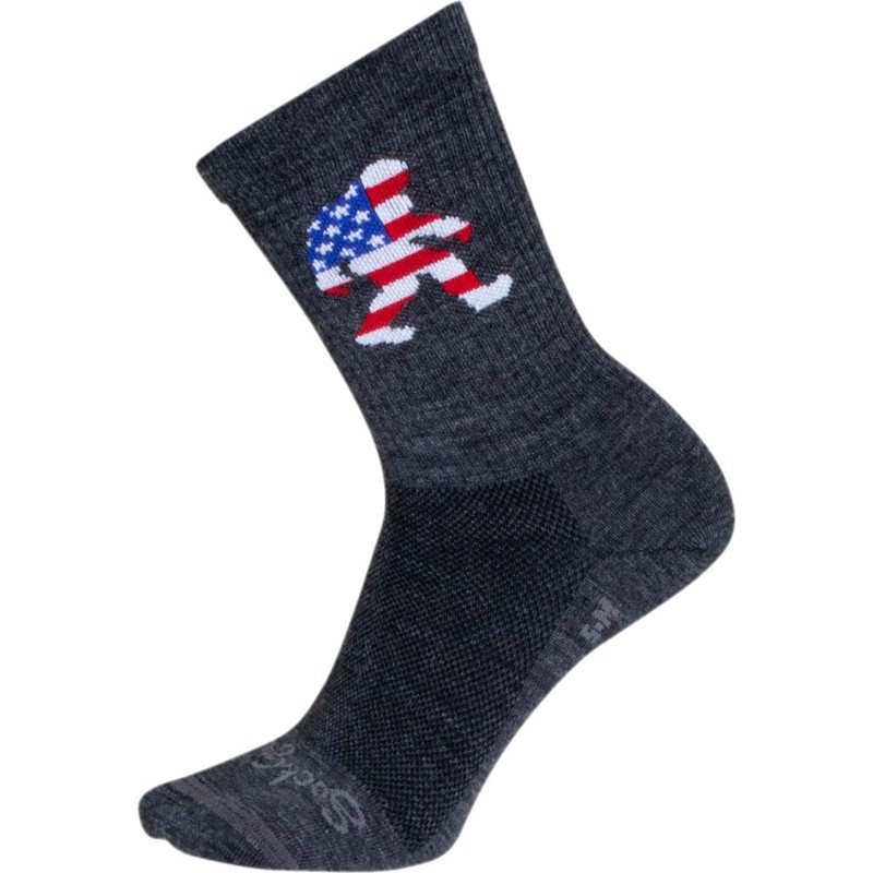 Sock Guy Big Foot Wool 6" Socks BLUE L-XL