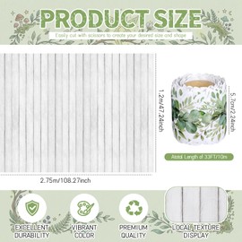 Gilprop 47"x108" Classroom Fabric Bulletin Board Background Set,Forest