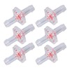 Fafeicy Pack of 10 Check Valve, 1-Way Translucent Tower Water