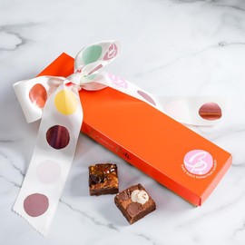 Brownie Points Baby Brownies and Bruffles, All Individually Wrapped, 4 Baby Brownies and 3 Brownie Bruffles Fine and Fresh Ingredients, Gift Boxed, Fudge Chocolate Brownies, Gourmet Sweet Desserts