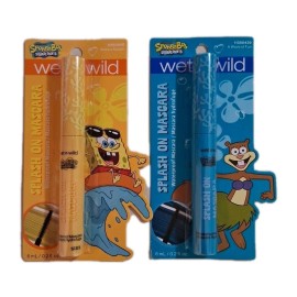 Wet N Wild SpongeBob & Sandie Splash On Mascara 2pc NEW!!