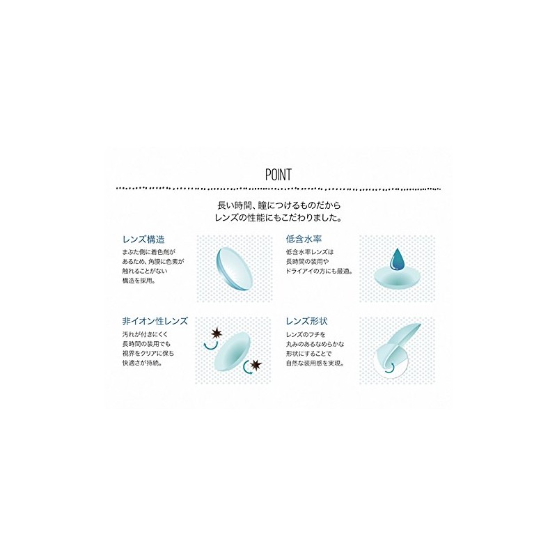 リルムーン ワンデー (LILMOON 1DAY) LILMOON 1DAY 10枚入り クリームベージュ (度なし) 0.00