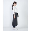 Seven Uniforms GT7010 Under-Waist Apron, Long Apron, Charcoal Gray, One