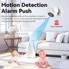 Indoor Security Camera, 2K HD 360 Degree Night Vision Camera,