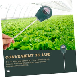 Kisangel Testing Tool Soil Ph Meter Ph Meters Soil Ph Tester for Gardens Potted Plants Greenhouse