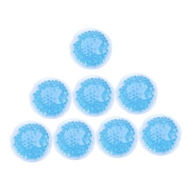 Gatuida 8pcs Reusable Gel Ice Packs for Sports Injuries Hot Cold Compress for Ice Pack for Cold Therapy and Heat Treatment Round