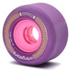 Orangatang Beefcake 73 mm 83a Freeride Longboard Skateboard Wheels (Purple,