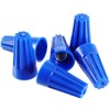 SEUNMUK 2000 Pcs Blue Wire Connector Nuts, Wire Cap Screw