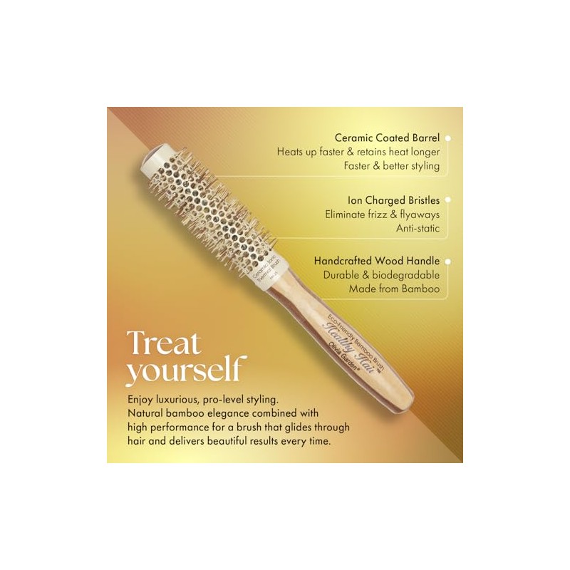 Olivia Garden Healthy Hair Thermal HH-23 1 Inch