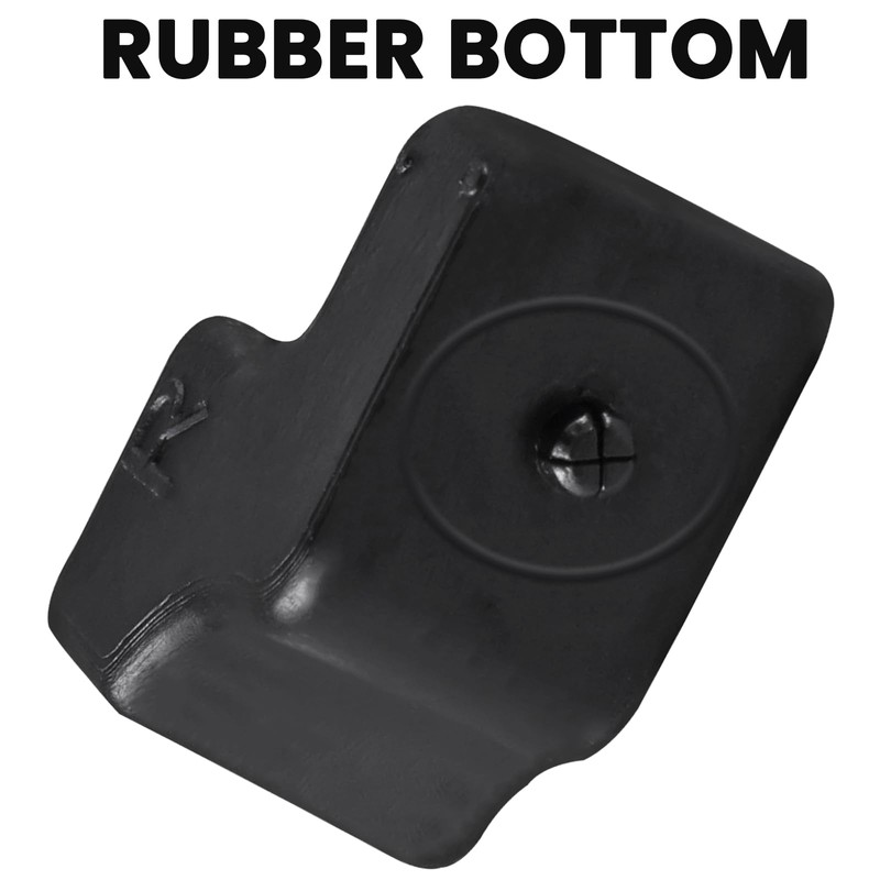 Tailgate Upper Rubber Bushing Bumper, LH & RH Tailgate Top