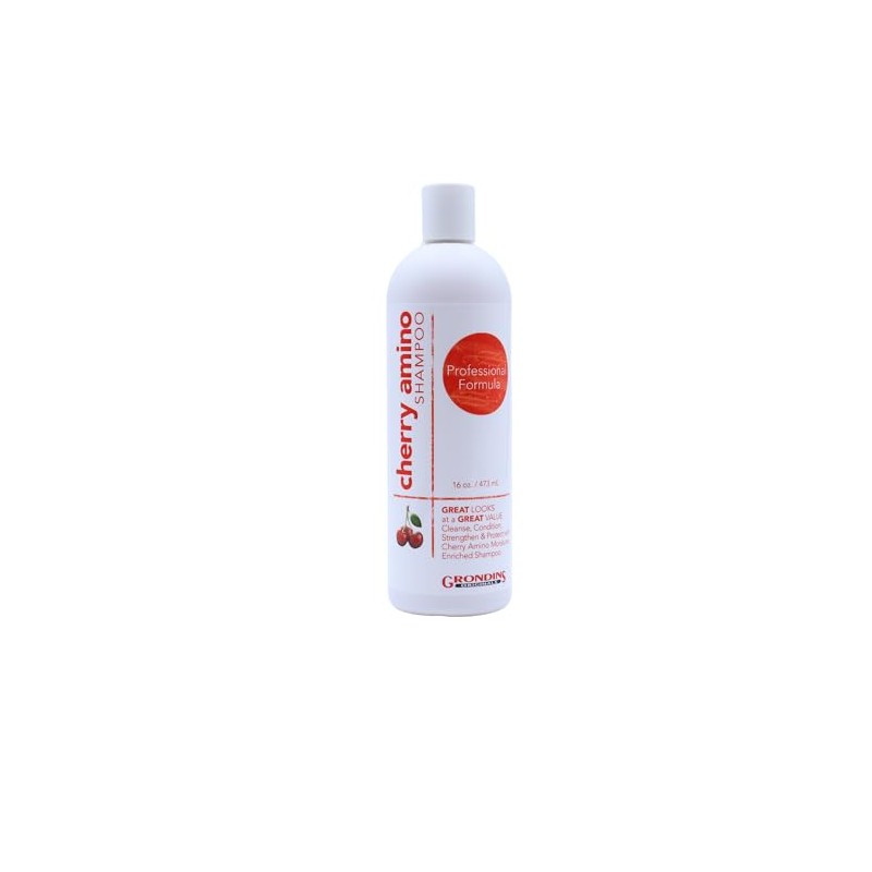 Grondins Cherry Amino Shampoo Strengthen and Protect Hair with Enriched