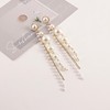 Long Tassel Pearl Dangle Earrings for Women - Dangling Hanging