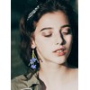 Stocking Stuffers Acrylic Beaded Earrings Creative Multi-layer Hand Woven Flower