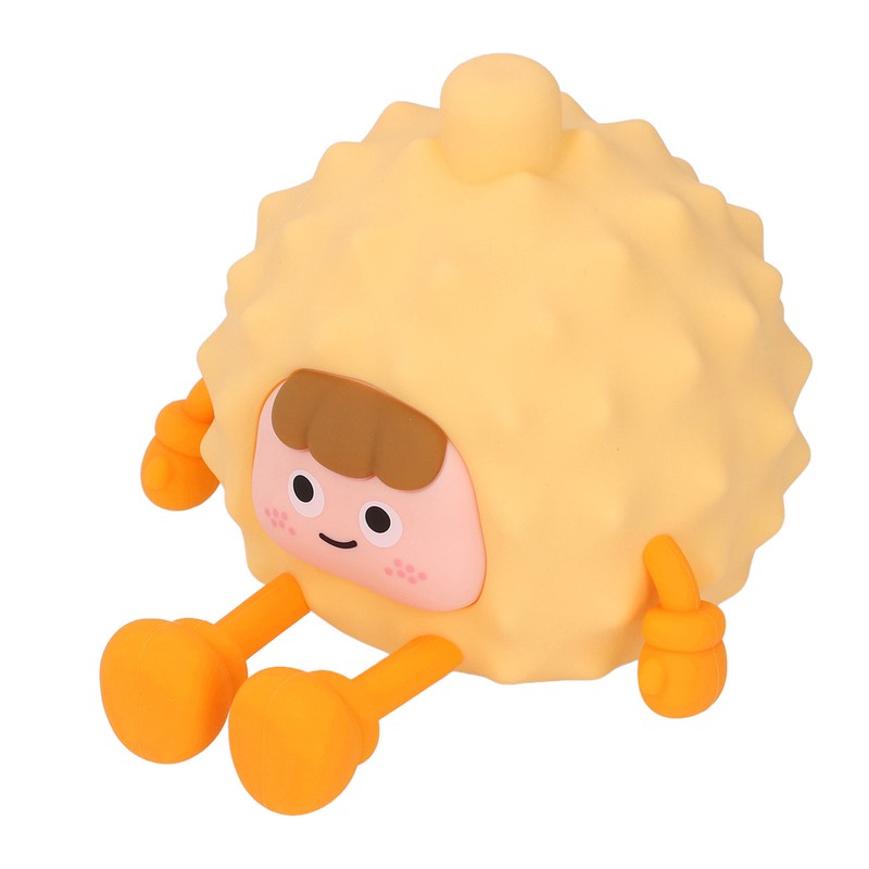 Durian Night Light Silicone Soft Light Rechargeable Cute Tap Control