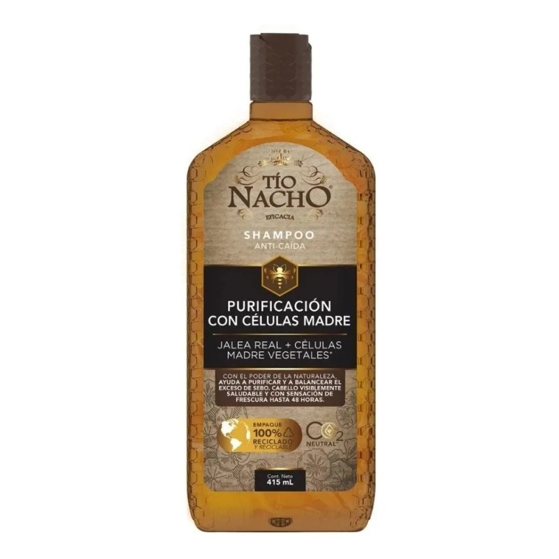 Tio Nacho Shampoo Células Madre Vegetales 415 Ml