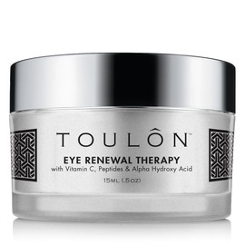 Eye Cream for Dark Circles, Puffiness and Wrinkles. Reduces Fine Lines & Dark Spots with Vitamin C, Peptides & Alpha Hydroxy Acid. Minimizes Crows Feet, Puffy Eyes and Bags