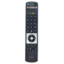 ALLIMITY RC5118F Remote Control Replacement for Hitachi TV with Neflix 32HB16J61U 32HB16J61UB 32HB16J61U 32HB16T61UB 43HB16T72U 24HB11J65U 32HB16T61U 32HB16J61UA 43HB16J72U 55HK15T74U