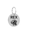 Pet Tags STAINLESS STEEL LASER ENGRAVED PET TAG ID DOG